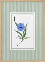 Serene Blue Floral