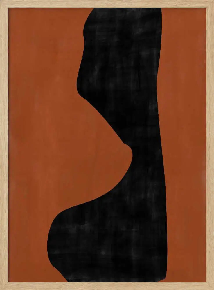 Organic Terracotta Abstract Elena Ristova