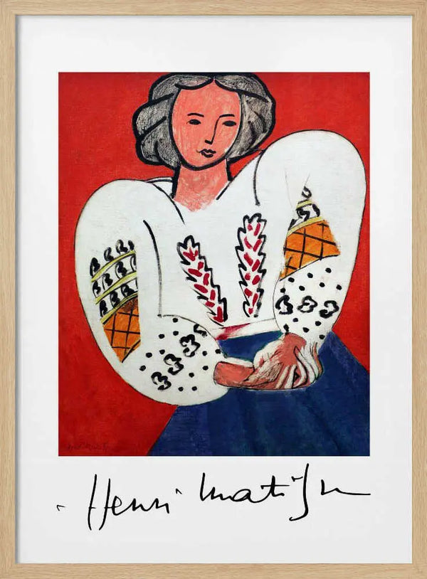 Henri Matisse, La Camicetta Romena, 1940 Henri Matisse