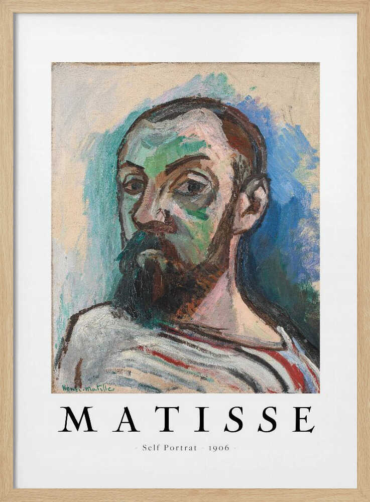 Self Portrait 1906 Poster Henri Matisse