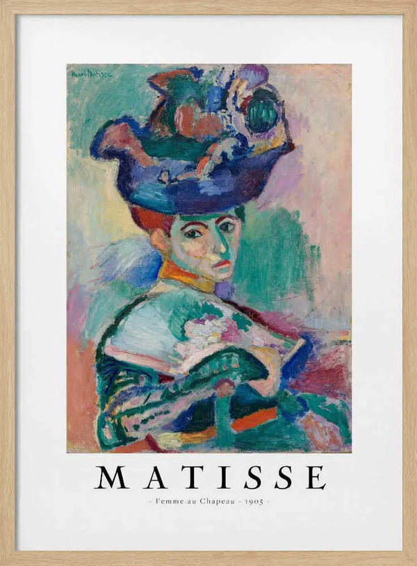 Woman With Hat 1905 Henri Matisse