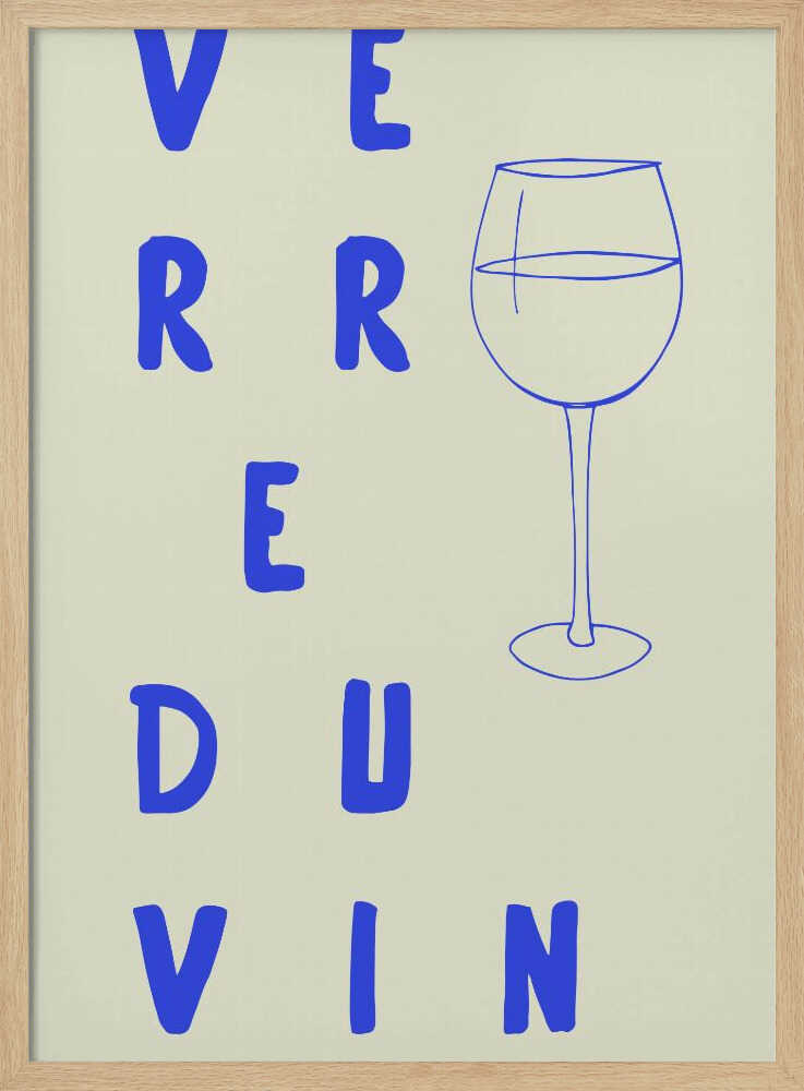 Verreduvin Art Print UK — Abstract Minimal Wall Art — Kitchen — Wall It All Prints