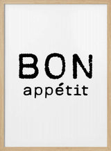 Bon Appetit Kitchen Typography