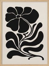 Black Floral Silhouette