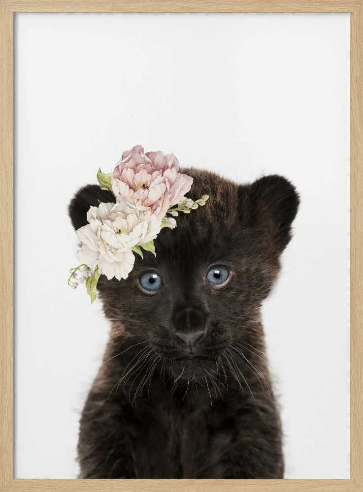 Black Panther Flower Crown