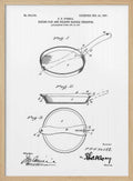 Frying Pan Patent Drawing