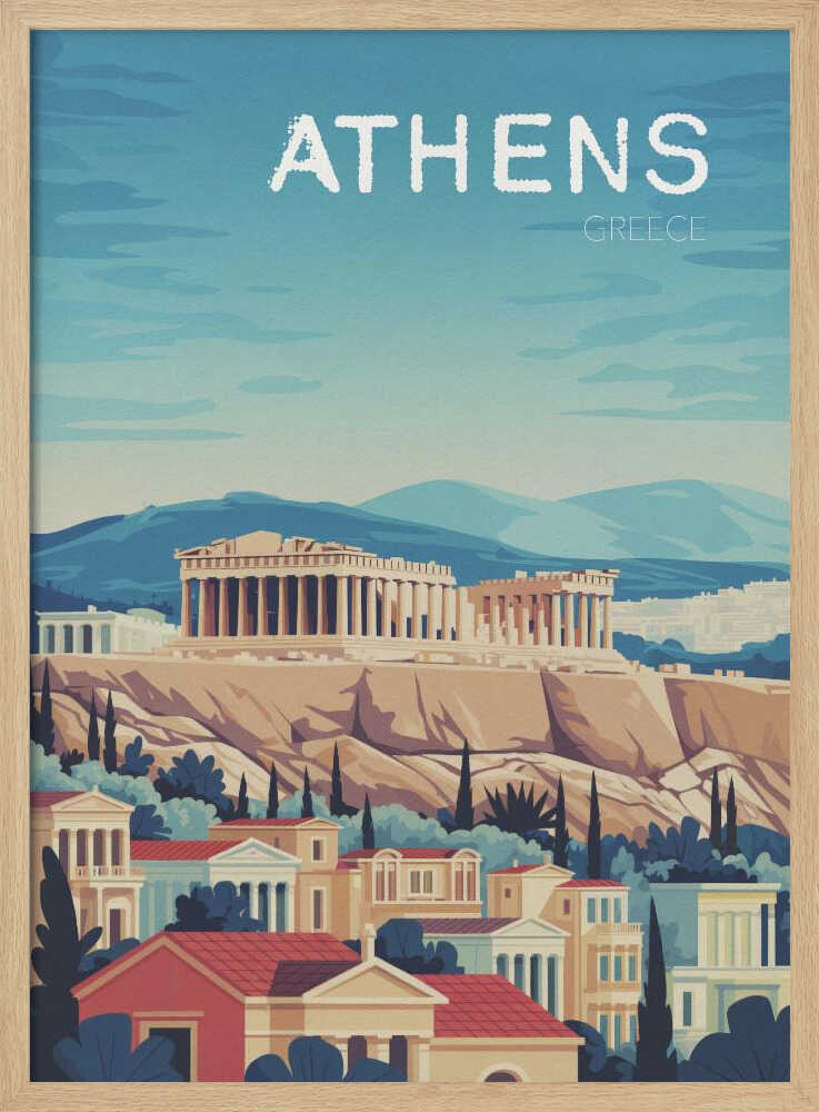 Athens Acropolis Vista Andreas Magnusson