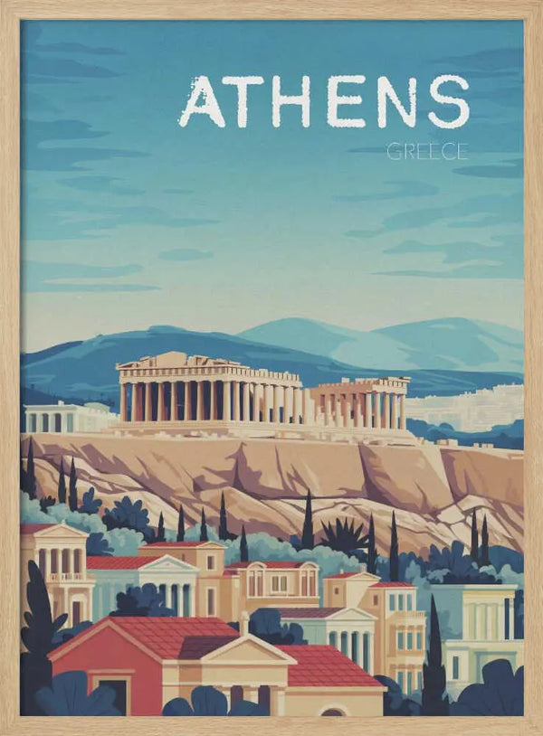 Athens Acropolis Vista Andreas Magnusson