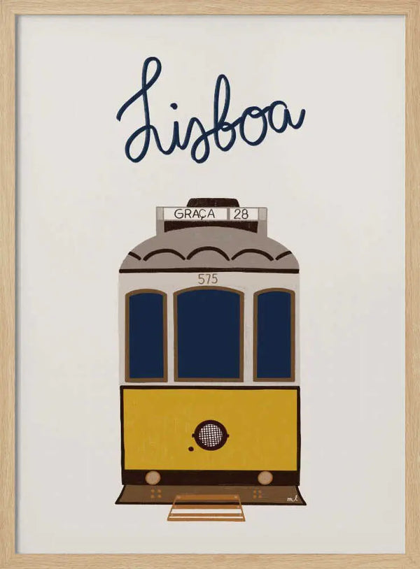 Iconic Lisbon Tram Menina Lisboa