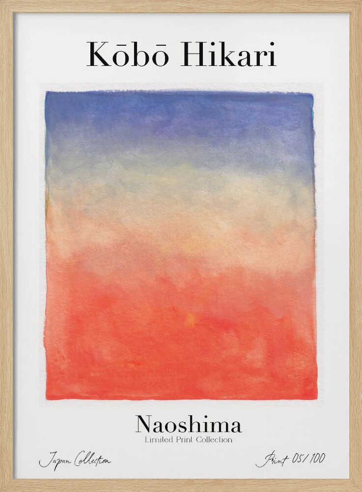 Kobohikarino46 Art Print UK — Abstract Vibrant Wall Art — Bedroom — Wall It All Prints