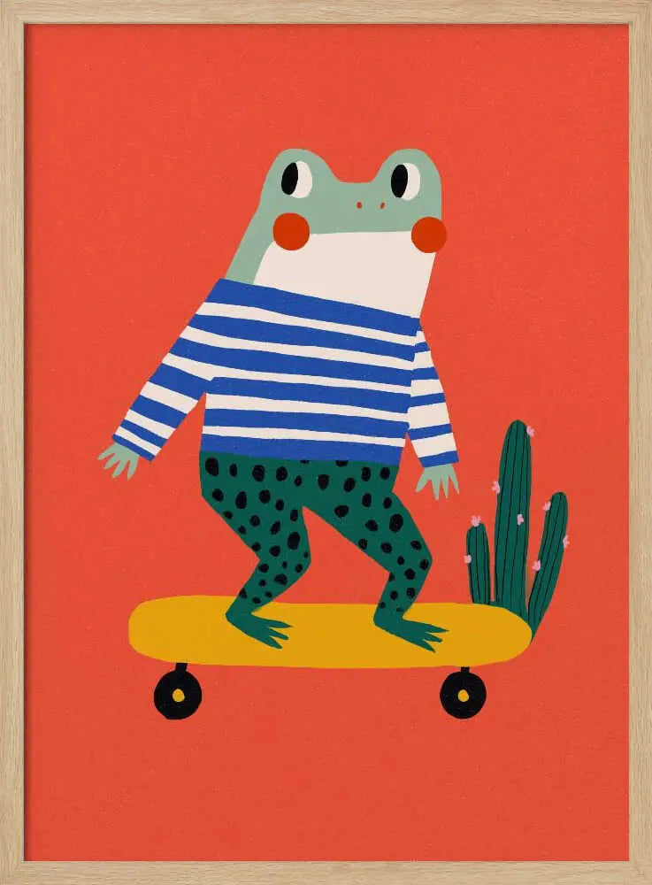 Skating frog Treechild