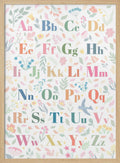 Pastel Floral Alphabet