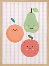 Cute Happy Fruits