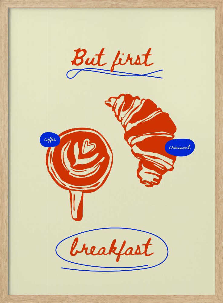 Summercollectionno40 Art Print UK — Abstract Warm Wall Art — Kitchen — Wall It All Prints
