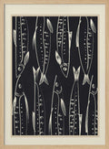 Graphic Sardine Pattern