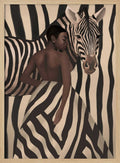 Elegant Zebra Woman