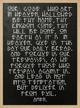 Spiritual Prayer Typography HUGO