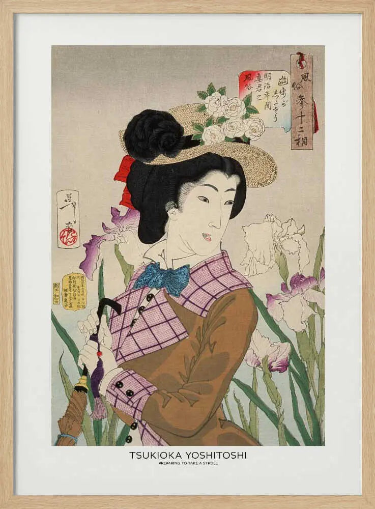 Preparing To Take a Stroll Tsukioka Yoshitoshi