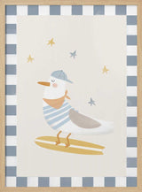 Happy Surfing Seagull