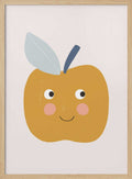 Cute Smiling Apple