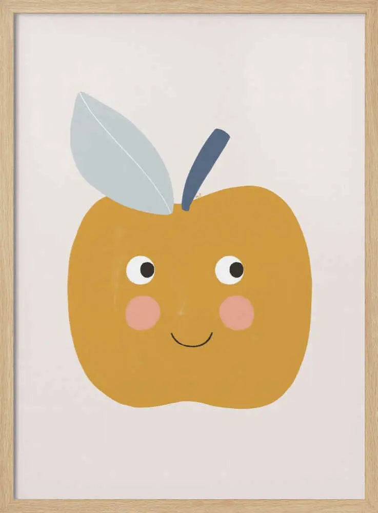 Cute Smiling Apple Menina Lisboa