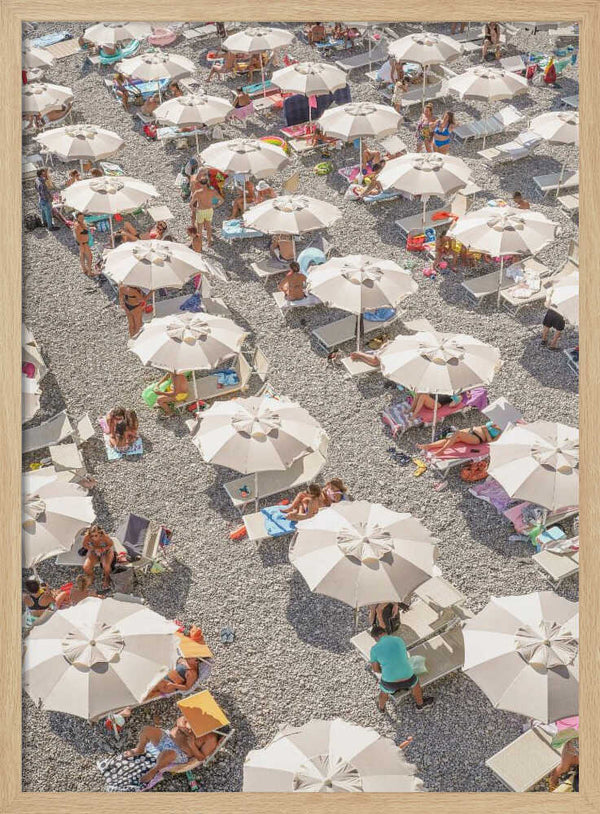 Crowded Summer Beach Day Henrike Schenk