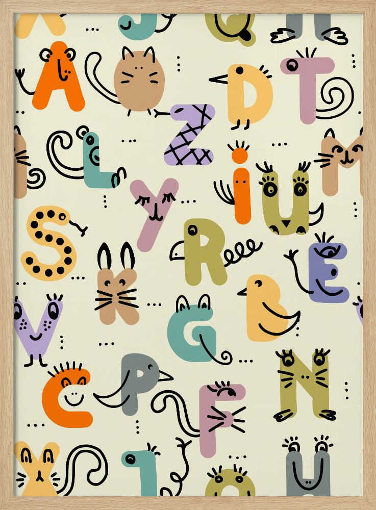 Whimsical Animal Alphabet