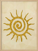 Golden Tribal Sun Sannel Larson