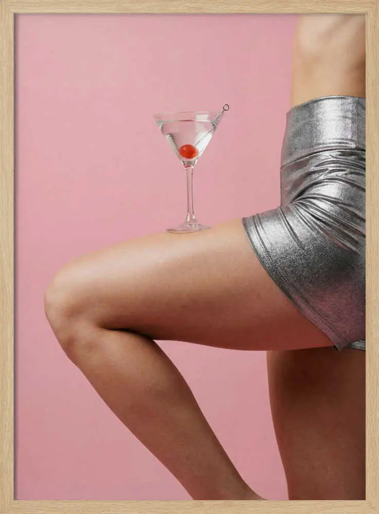 Silver Shorts Martini