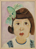 Henri Matisse's Head of a Young Girl (tête De Fillette) (1917)