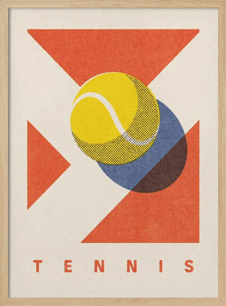Retro Tennis Ball