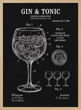 Gin Tonic Patent Blueprint