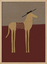 Desert Horse with Sombrero