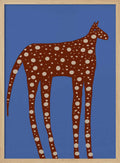 Spotted Long Legged Horse