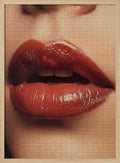 Glossy Red Lips
