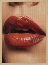 Glossy Red Lips