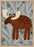 Cute Woodland Moose