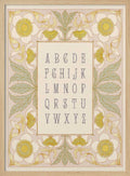 Elegant Floral Alphabet