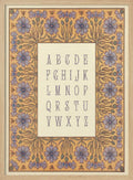 Elegant Botanical Alphabet