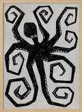Black Octopus Swirl
