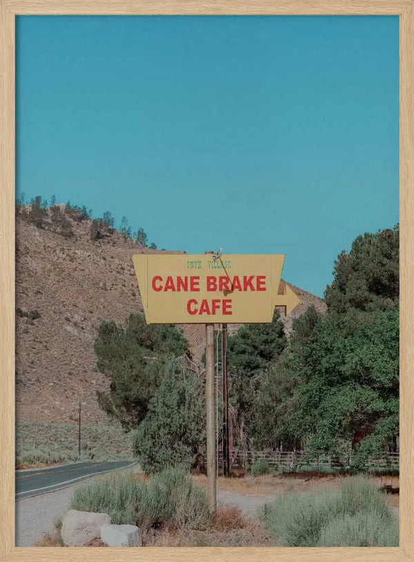Cane Brake Cafe Sign Tom Windeknecht