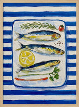 Fresh Sardines Blue Stripes