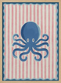 Playful Blue Octopus