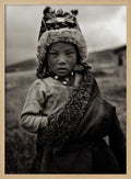 Watchful Child in Fur