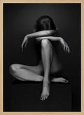 Contemplative Nude Figure
