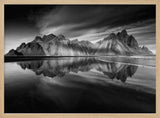 Majestic Mountain Reflection Art Print UK — Abstract Calm Wall Art — Bedroom — Wall It All Prints