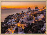 Oia Santorini Sunset Glow