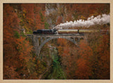 Autumn Steam Train Bridge