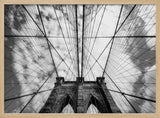 Brooklyn Bridge Upward View