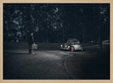 Dark Road Traveler Art Print UK — Dark Moody Dark Wall Art — Living Room — Wall It All Prints